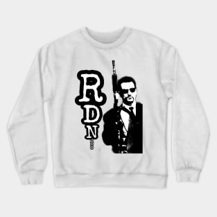 Robert De Niro holding gun mafia gangster movie Heat Crewneck Sweatshirt